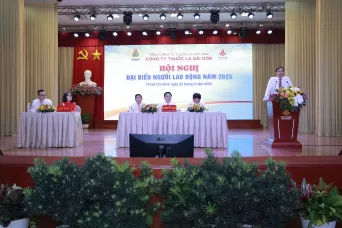 Hội nghị người lao động Công ty Thuốc lá Sài Gòn năm 2025